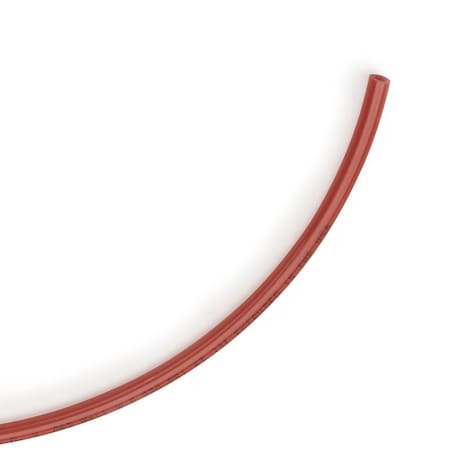 Parker Tubing, Red, Overall 50 ft L 95U-6-062-RED-050