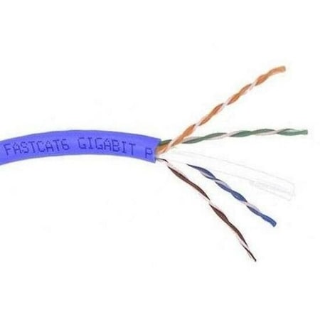 Belkin 500 ft Cat6 Solid Bulk Cable Blue A7L704-500-BLU