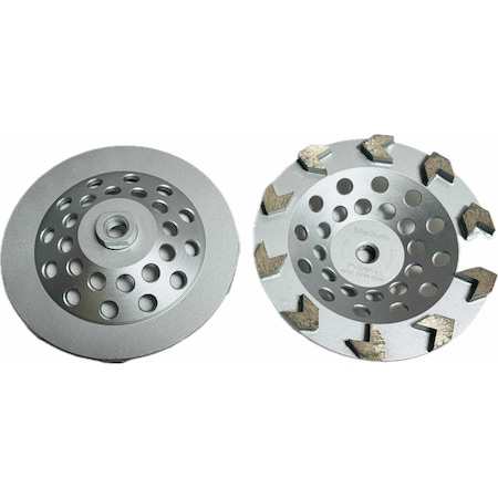 Vantage Product Z Segmented Cup Wheel, Concrete Cutting, 7'', Medium ASW0709A1HT-S