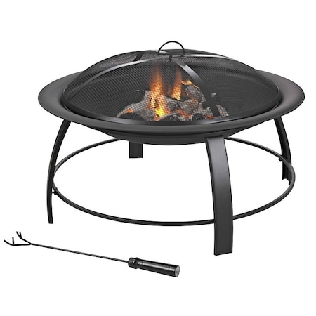 Seasonal Trends Seasonal Trends KLF-150031 Fire Pit, 30 in OAW, Steel KLF-150031