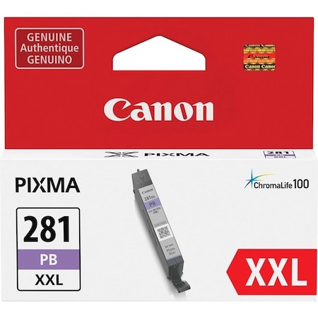 Canon CLI-281 XXL Original Inkjet Ink Cartridge, Blue, Inkjet CLI281XXLPBL