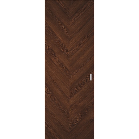 Sartodoors Hidden Barn, Ego 5005 Cognac Oak Veneer, Wood Veneer Doors, Magic Concealed Sliding Set, 36 x 80 EGO5005HB-DKO-36