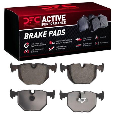 Dfc Active Performance, Disc Brake Pad Set, 1115-0683-00