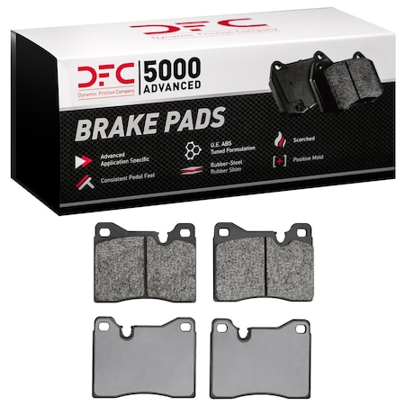 Dfc 5000 Advanced, Disc Brake Pad Set,  1551-0082-00