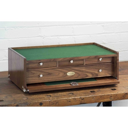 Gerstner Natural Walnut 4-Drawer Classic Base B2104-NW