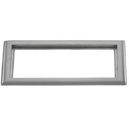 Hubbell Wiring Device-Kellems Box Cover, Wall Box Type, 3 Gang, Metallic SA3085