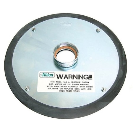 Albion Threaded Follow Plate for 5 Gallon Pail 504-G07