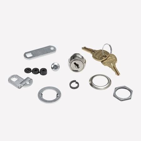 Compx Security Products Lock Cyl.Brt.Nickel, Ka C415A NL C8052-14A C415A