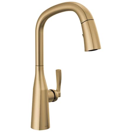 Delta Stryke Single Handle Pull-Down Kitchen Faucet 9176-CZ-PR-DST