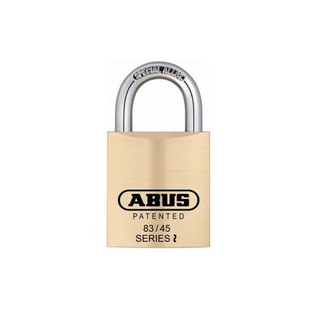 Abus Lock Co Brass Padlock 1-3/4in Wide - Schlage Keyway 83/45-306-OB