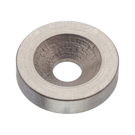 Zoro Select Countersunk Washer, Fits Bolt Size #4 , Stainless Steel Plain Finish Z9972HSS