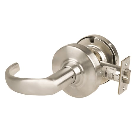 Schlage Grade 1 Exit Lock, Sparta Lever, Non-Keyed, Satin Nickel Finish, Non-Handed ND25D SPA 619