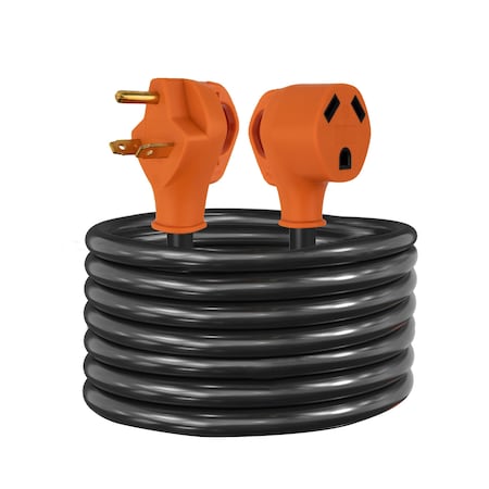 Power Sentry Extension Cord, TT-30R, PVC, TT-30P, 50 ft GLRVEX3050