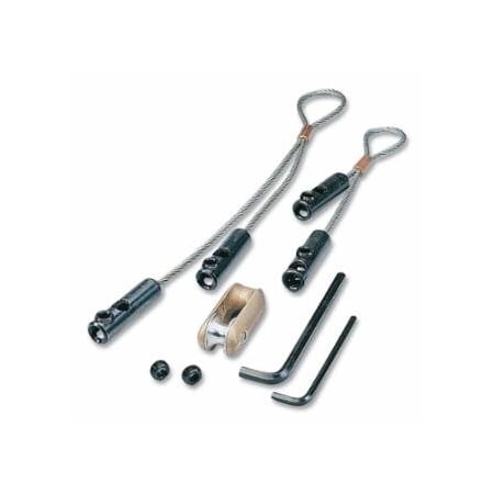 Green Leaf Pulling Grip Set, With Clevis, 6500 lb Load Cap., 5/8 in Outer Cable dia, For Pulling 2 in or 332-629