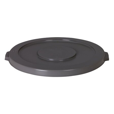 Continental Commercial Products Huskee Receptacle Lid, 10 gal, Plastic, Gray, For: Huskee 1001 Container 1002GY