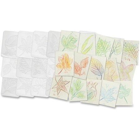Roylco Leaf Rubbing Plates, PK32 R5815