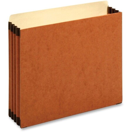 Tops Business Forms Pendaflex, FILE CABINET POCKETS, 3.5in EXPANSION, LETTER SIZE, REDROPE, 10PK FC1524P