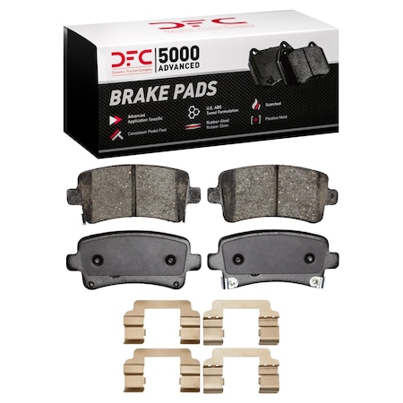 Dfc 5000 Advanced Disc Brake Pad Set,  1551-1430-01