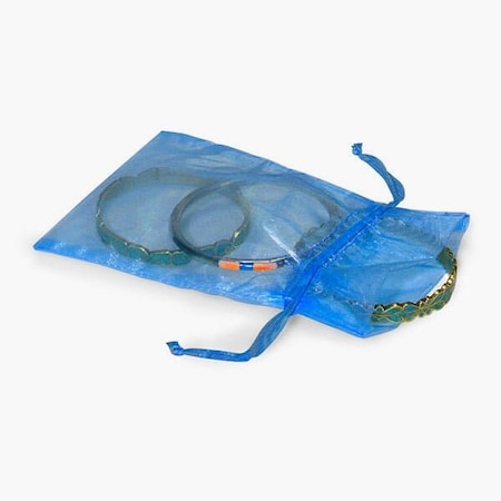 Nashville Wraps Royal Blue Organza Favor Bags, 4x6, 10PK B00122