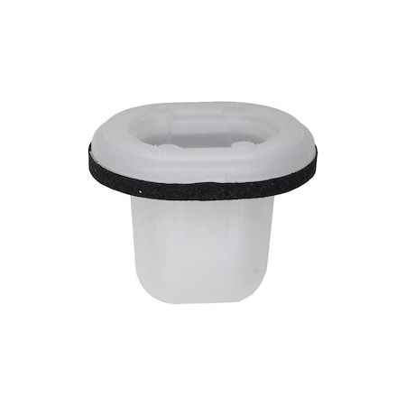 Auveco Nissan White Nylon Grommet with Seal, 25PK 21688