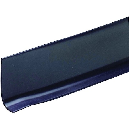 M-D Building Products Wall Base, 4 ft L, 212 in W, Vinyl, Black 75598