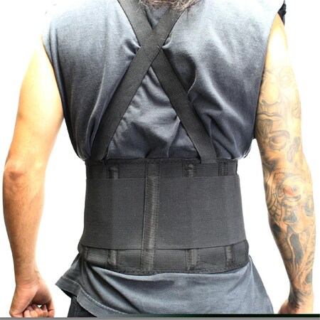Shelter Perrini Pain Relief Support Back Waist Gear Weight Lifting Belt - Medium 206-M