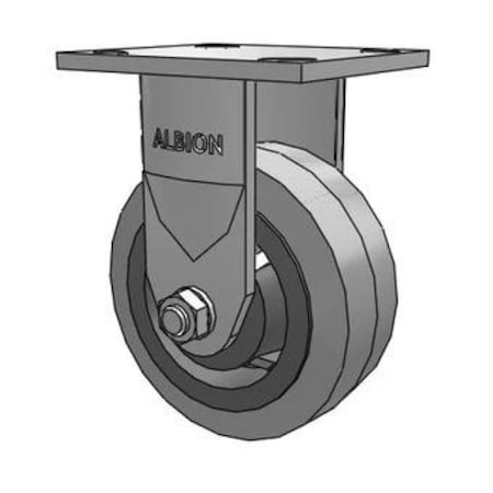Albion stainless-kingpinless-rigid-Caster-500lb 120XS05201R