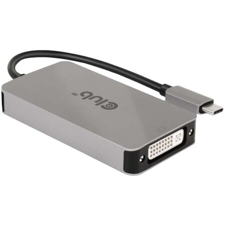 Club 3D B.V THE CLUB 3D IS A USB3.2 GEN1 TYPE-C TO DUAL LINK DVI-D OR SINGLE LINK CAC-1510-A