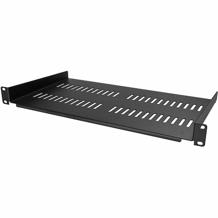 Startech.Com 1U 19IN VENTED SERVER RACK CABINET SHELF/RACKMOUNT CANTILEVER TRAY 10IN DEEP - U CABSHELFV1U