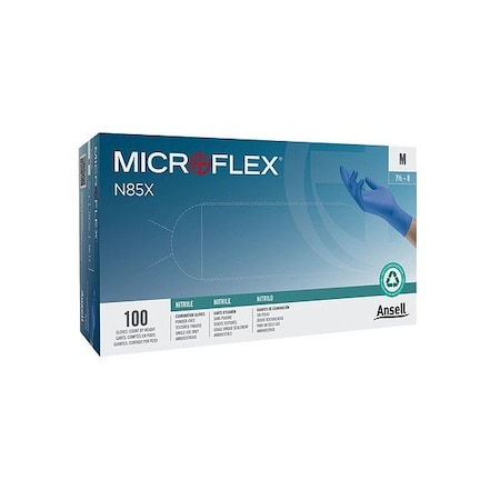 Ansell Exam Standard Gloves, XS, PK100 N85