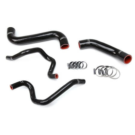 Hps Performance High Temp Reinforced Silicone Radiator and Heater Coolant Hose Kit, Black,  57-1732-BLK