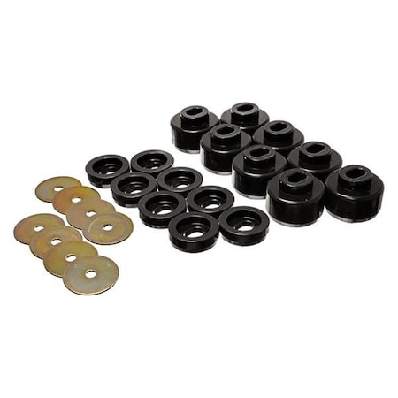 Omnisports Chevy Body Mount Set - Black OM3635708