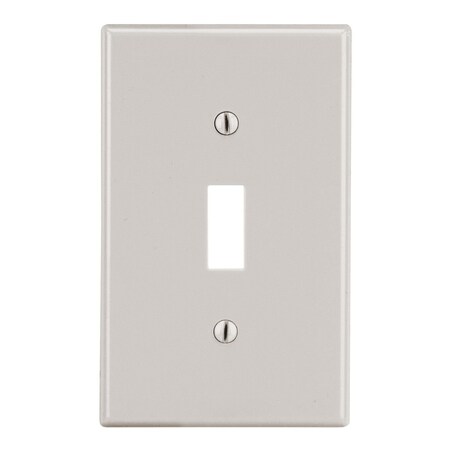 Hubbell Wiring Device-Kellems WallPlate, Toggle, Almond, Polycarbonate PJ1LA
