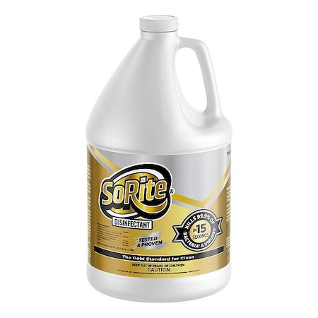 Sorite Disinfectant Cleaner, Jug, Fresh, 4 PK SRH-128