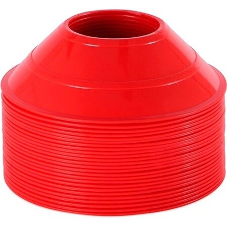 Champion Sports MCXRD 5 in. Mini Neon Field Cones; Neon Red MCXRD