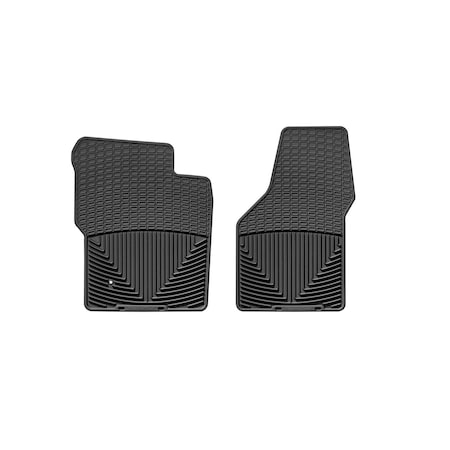 Weathertech Black, Front All Weather Floor Mats WTFB019000