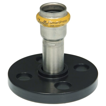 Apollo Strt, SS, Press-fit11/2", Flange11/2" 123456907