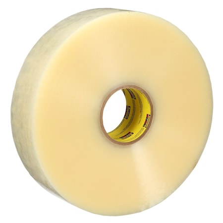 Scotch Packing Tape, 2.5 mil Thick, 2.84 in W x 999.56 yd L, 3 in Core Dia., Clear, 4 PK 373+