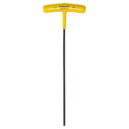 Bondhus 9/64in Hex T-Handle 9in Length 15308