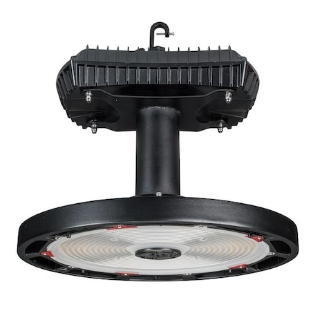 Keystone Round Highbay Fixture feat. Power Select & Color Select 400W /320W/240W, 277-480V Input, 4000K/5000K KT-RHLED400PSHV-18C-8CSD-VDIM-P /TAA