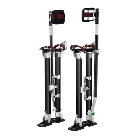 Vevor Drywall Stilts Aluminum Tool Stilts 24''-40'' Adjustable Painting Black HSSGBGQ-2440