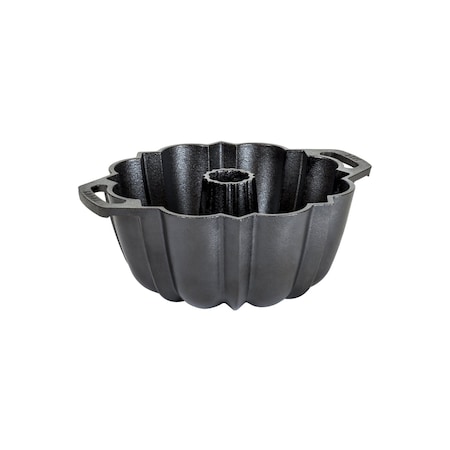 Lodge Seasoned Cast Iron Fluted Cake Pan LLFCP