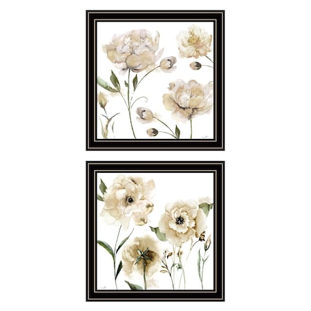Set Of Two Brittany I and Sea II 2 Black Framed Print Wall Art, 2PK
