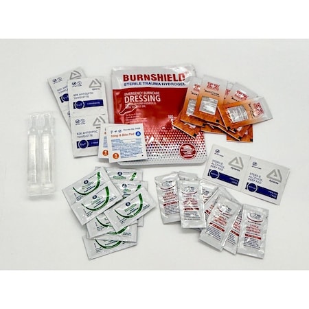 First Voice ANSI Class A First Aid Go Kit Replacement Pocket 3: Antiseptics & Medications P3-ANSI-2021-CLASS-A