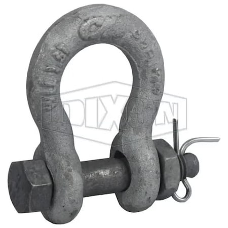 Dixon King Safety Shackle, 6500 lb, 5/8 in KSS08