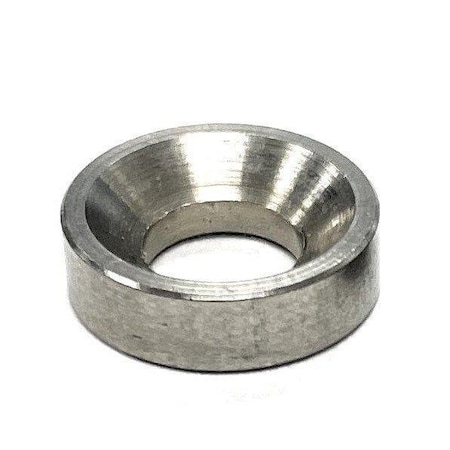 Morton Female Black-Oxide Case-Hardened Steel Equalizing Washer, No. 6 Screw Sz, 11/64in Id, 3/8in Od 5292