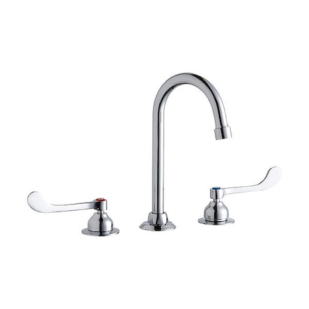 Elkay Handle-Operated Faucet, Manual, Gooseneck LK800GN05T6