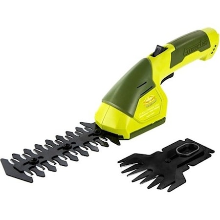 Sun Joe Shears/Shrubber, Interchangeable blade system Blade, Steel Shears: 4 in; Hedger: 6 in L Blade HJ604C