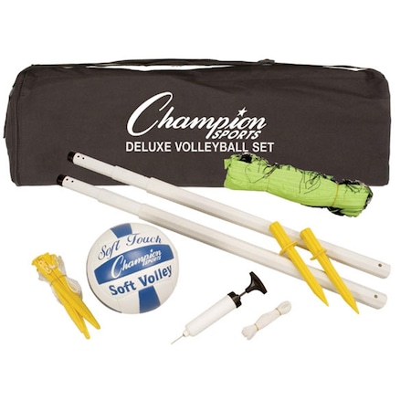 Champion Sports Deluxe Volleyball Set CH56049