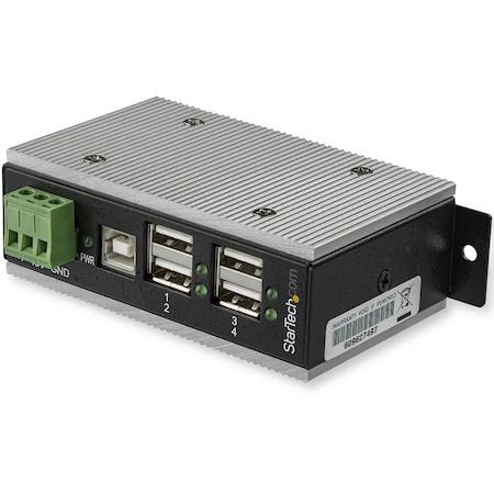 Startech.Com 4 Port USB 2.0 Hub Industrial -40/185F HB20A4AME
